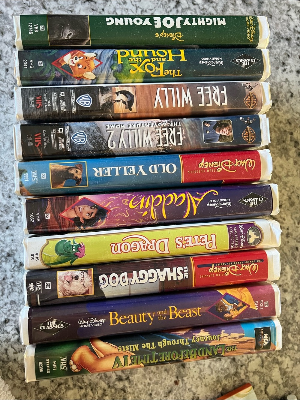 Walt Disney VHS Collection - Multiple Titles Vintage Y2K